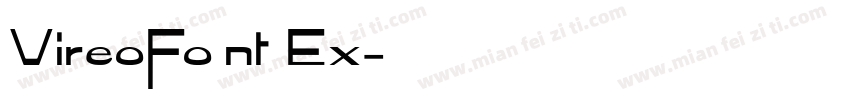 VireoFont Ex字体转换